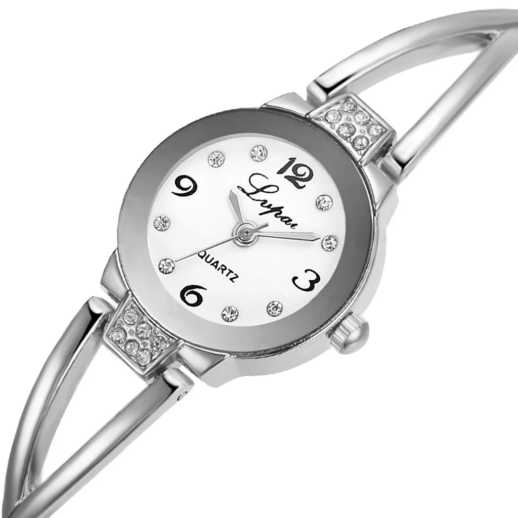 

2pcs/set Luxury Fashion Simple Dial Steel Strip Watch Heart Shaped Knot Bracelet Ultra Thin Watches Quartz Dress Watch