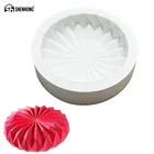 SHENHONG оригами форма для выпечки тортов для муссов и десертов, силиконовая 3D форма для силиконовых пирожных, Кондитерская форма для шоколада, жаропрочная посуда для фондан