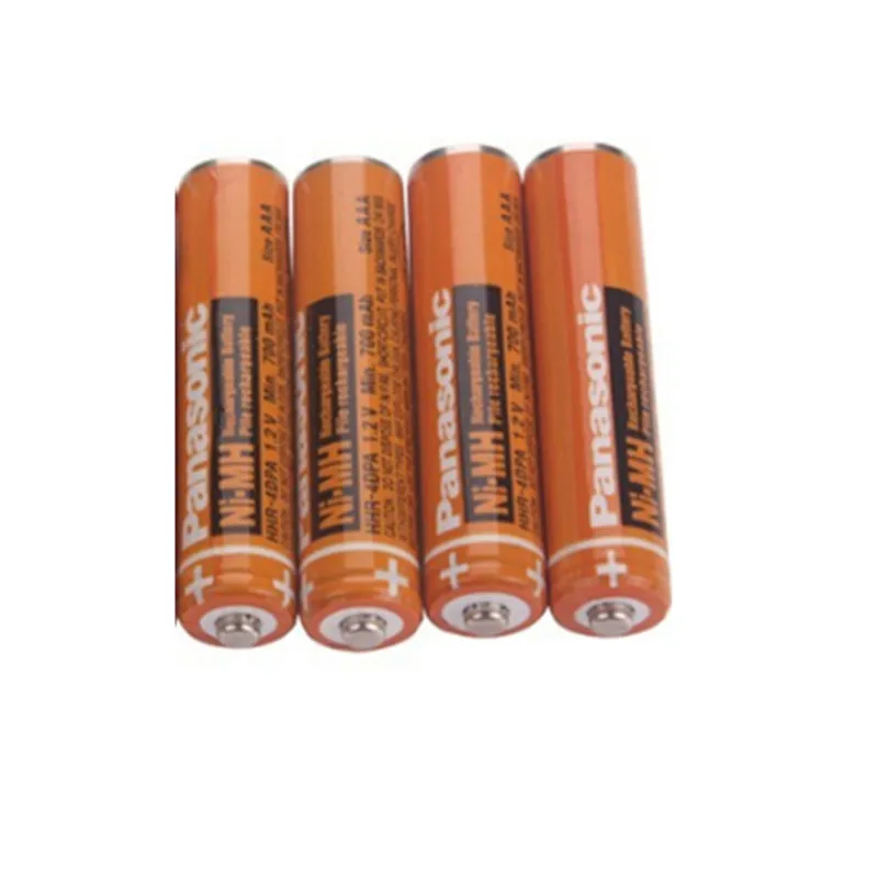 4 шт. аккумулятор Panasonic AAA 1,2 V 630mAh NiHM для зарядки или 1200 раз