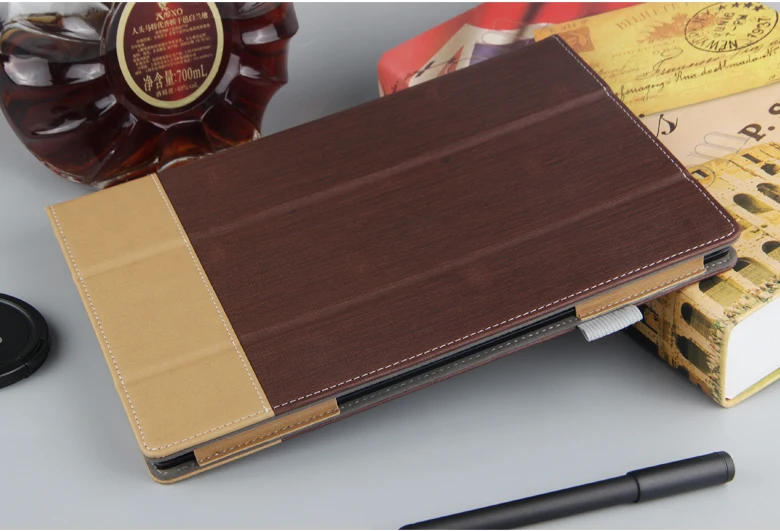 Ультратонкий 3 складной Чехол книжка из искусственной кожи для Lenovo Yoga Book 2016 YB X90F