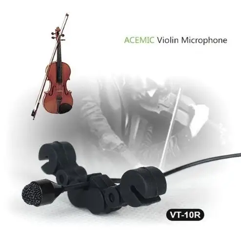ACEMIC VT 10R Pro проводной скрипичный микрофон Высокая точность Голосовая защита от