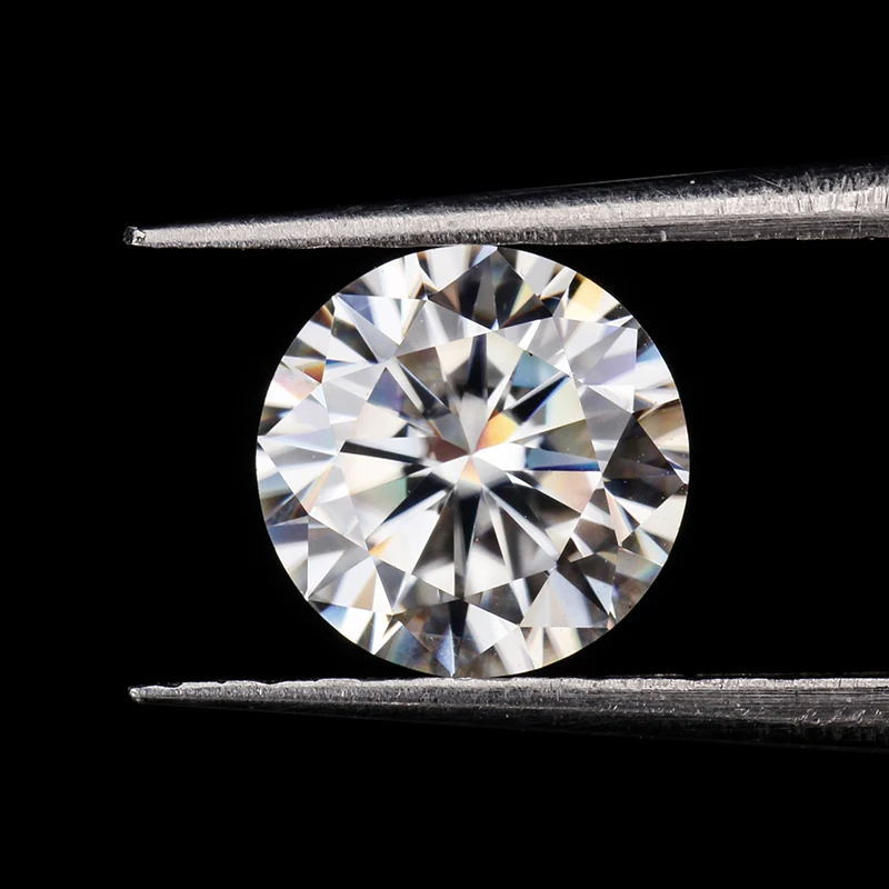 

Top Quality EF Color Round Brilliant Cut 8.5mm 2.5ct Loose Moissanites Gemstone.
