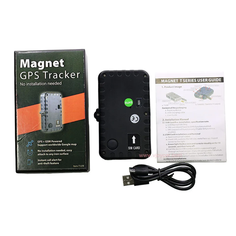 

Magnet GPS Tracker Car Vehicle Waterproof Standby 90 Days FREE Tracking Software Open Protocol Better Than tk103b tk102 tk905
