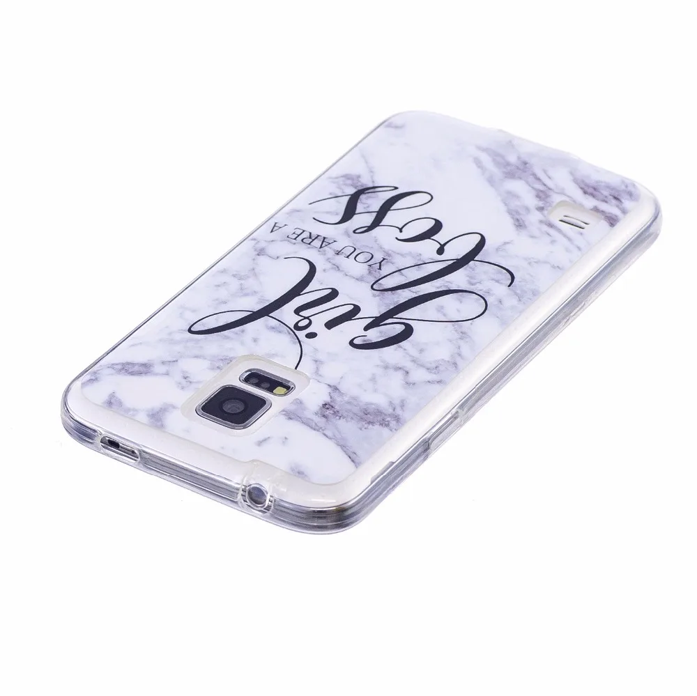 ARYIKUM Marble Silicone Case For Samsung Galaxy S5 Neo S 5 g900f sm-g900f Accessories Cover Sansung Coque |