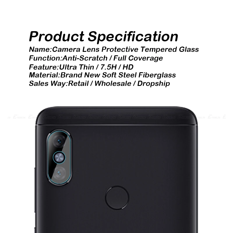 Защитная пленка для задней камеры из закаленного стекла XiaoMi PocoPhone F1 Mi 9 8 A1 A2 Lite Max 3