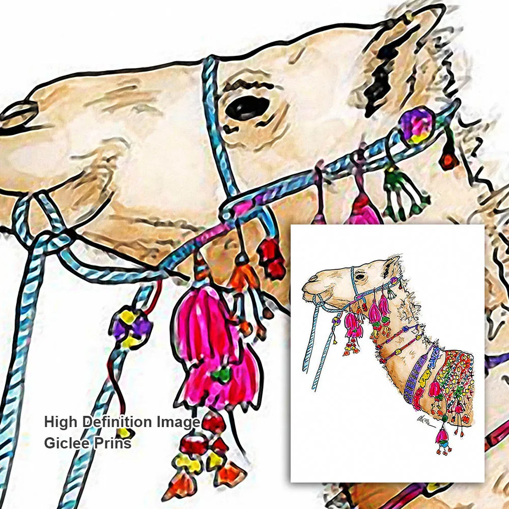 Мультфильм Кот Альпака Llamas пузырь ведьма скандинавские плакаты и принты