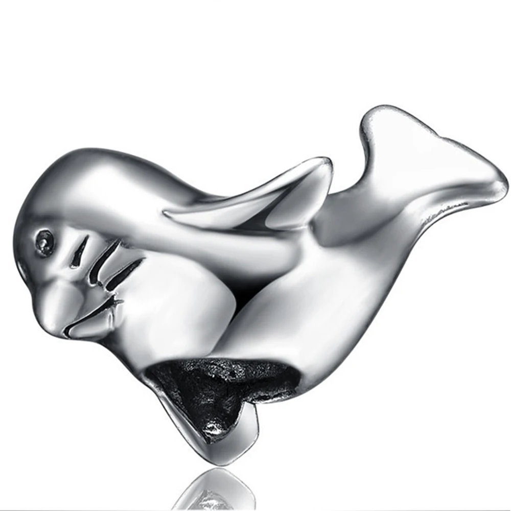 Женская цепочка Шарм Aceworks из серебра 925 пробы в форме животного LH545|animal charms|silver