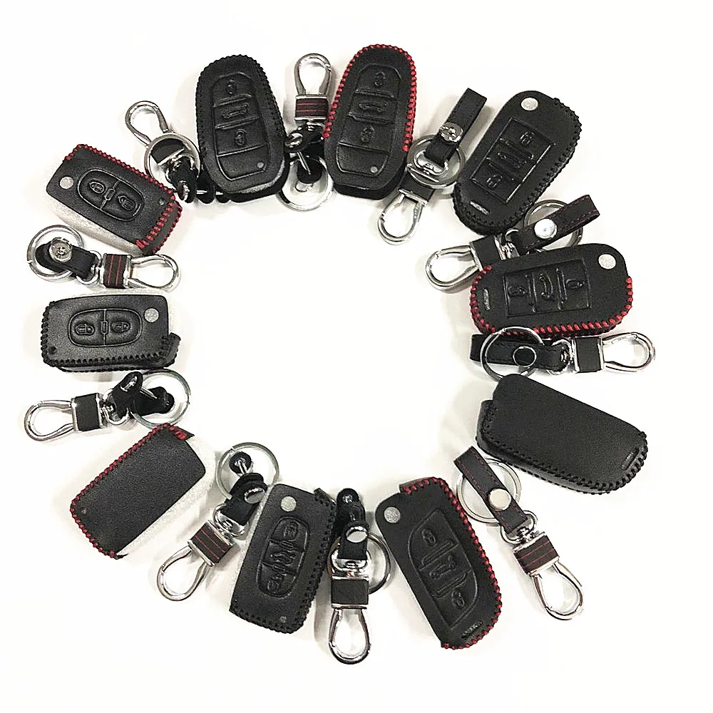 Чехол для автомобильного ключа Peugeot 206 207 301 307 308 407 607 807 3008 Citroen C2 C3 C4 C5 C6 DS|Футляр