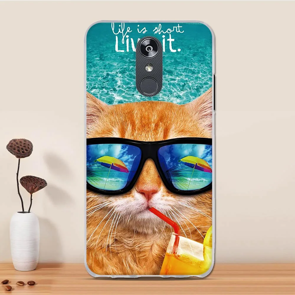 Чехол для телефона LG Stylo 4 милый мультяшный Мягкий силиконовый чехол из ТПУ Plus/LG Q