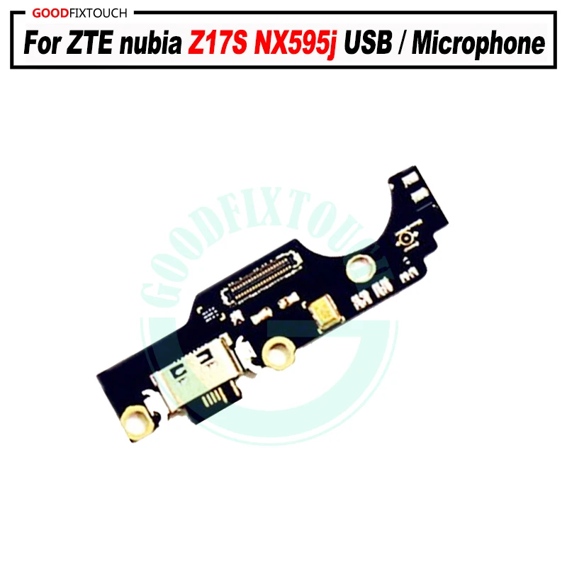 Для zte nubia Z17S NX595j USB зарядное устройство зарядки порты и разъёмы док разъем для плата с микрофоном Микрофон, запасные части
