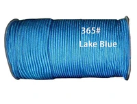 4mm lake blue best flat line nylon cord130mroll jewelry accessories macrame rope bracelet necklace chinese knot beading cords
