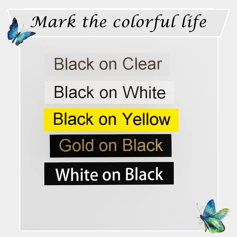 Fimax 5 PCS Printer Ribbons 12mm Compatible for Brother TZe 231 Label Tape TZe231 131 631 334 Black on White Yellow Combo Set | Компьютеры