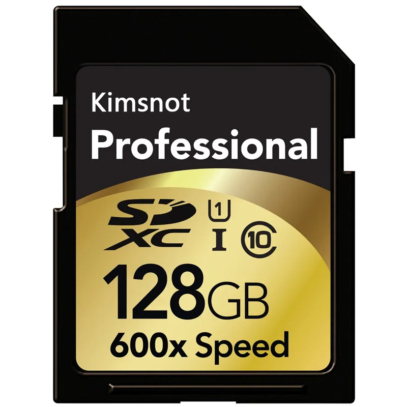 Kimsnot профессиональная 600x карта памяти 16 ГБ 32 64 Гб 128 256 SD SDHC SDXC C10 высокая скорость 90