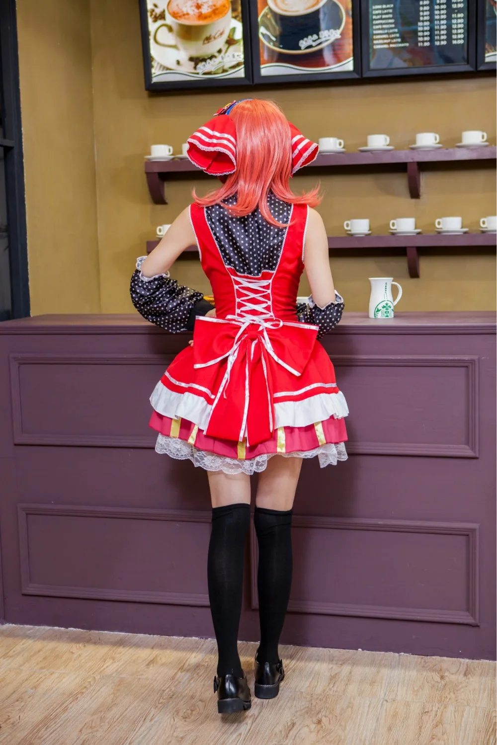 Аниме Love Live костюм косплей Nishikino Maki для женщины девочки Хэллоуин карневальные