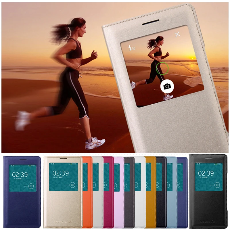 Умный флип чехол для Samsung galaxy Note 3 Оригинальный телефона из искусственной кожи