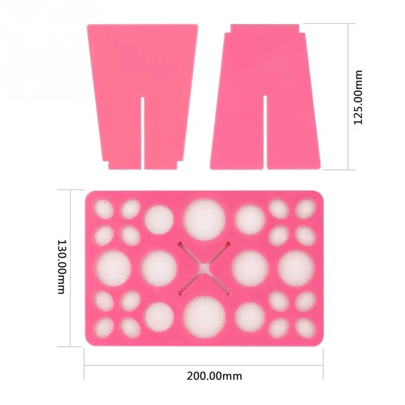 Docolor кисти в сторону повесить инструменты Организатор стенд дерево сухая кисть