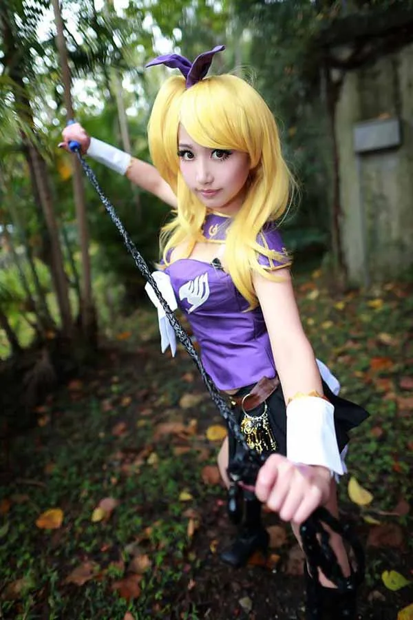 Косплей Костюм Люси харфилии с хвостом феи сексуальные аниме костюмы для