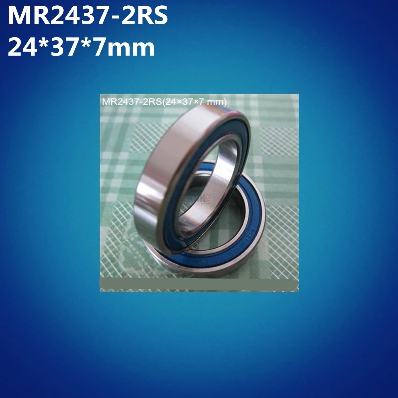 Высокое качество 2 шт. MR2437 2RS (24*37*7 мм) 2437 шарики велосипедной каретки ремонт