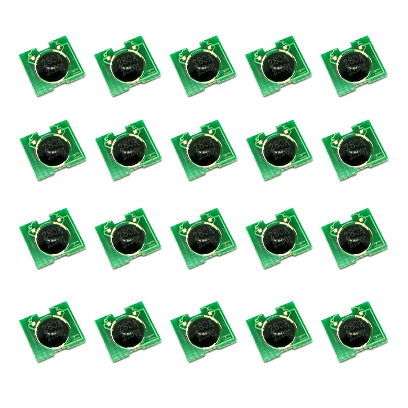 20 шт. cf280a тонер чип для HP LaserJet Pro 400 M401n M401dw M401dne MFP M425dn P2035 P2035n P2050 P2055 P2055d P2055dn p205555x|toner