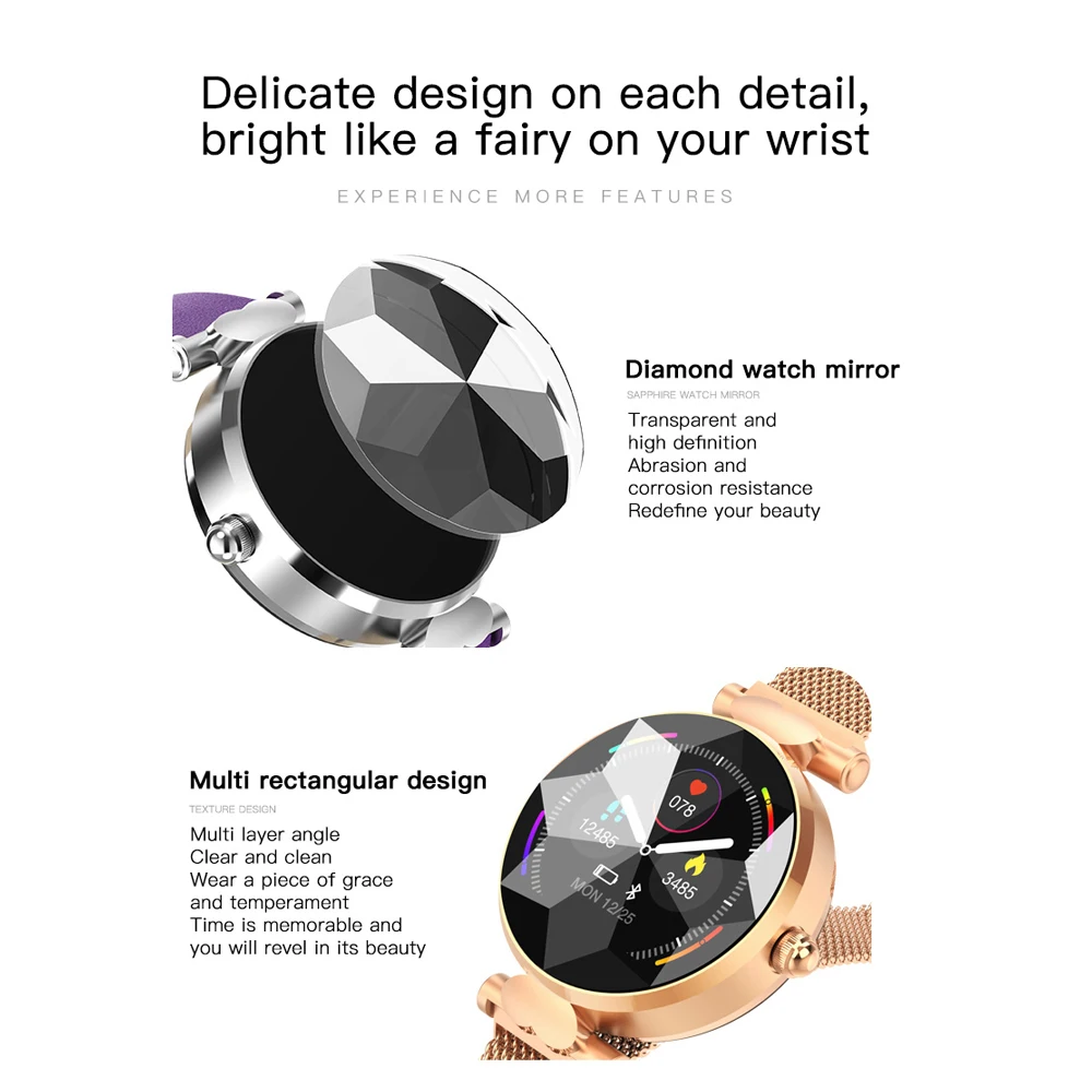 696 B80 Smart Bracelet femme Sport wristband watches for women blood pressure sleep tracker pedometer watch ladies | Электроника