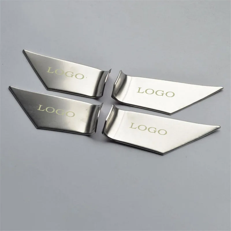 

4 шт. внутренняя ручка из нержавеющей стали, крышка чаши, отделка, подходит для Camry 2018, аксессуары для стайлинга автомобиля