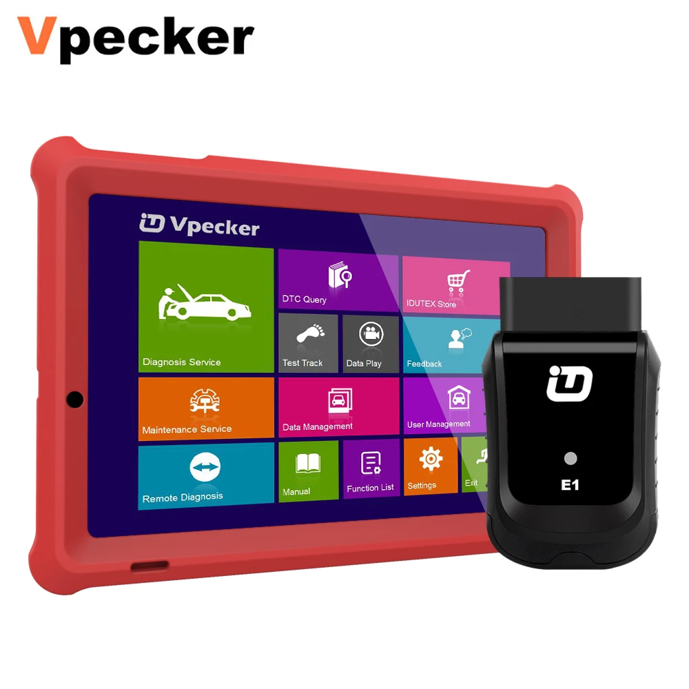 Vpecker E1 полная система OBD2 WiFI автоматический сканер ABS SRS Immo EPB DPF масляный Сервис