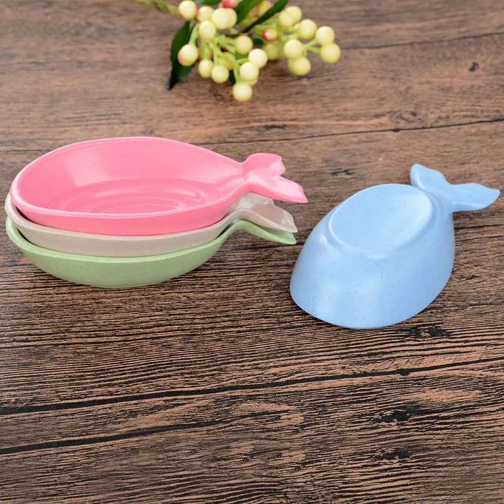 4 цвета рыбы Форма бытовой соевый томатном соусе соль уксус Вкус специй блюдо с