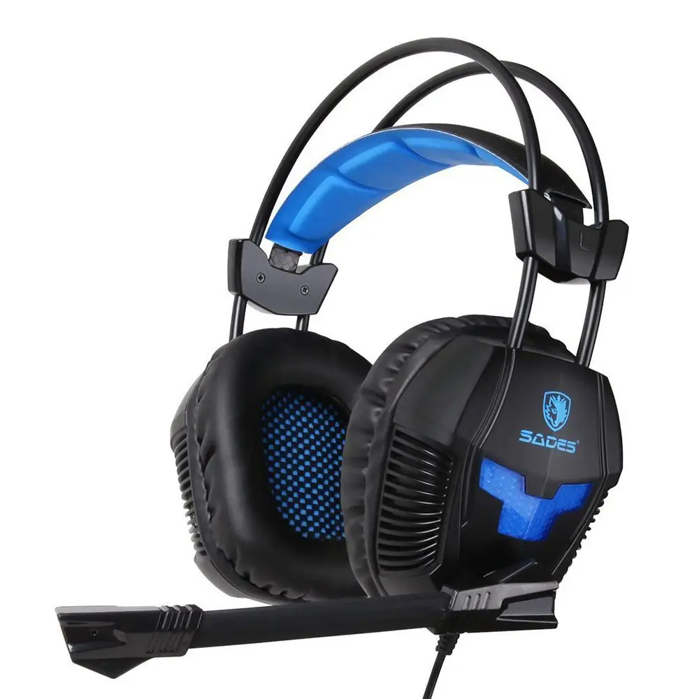 ГФЭ Новый Sades SA 921 Стерео Игровые наушники для мобильного телефона PS4/Xbox