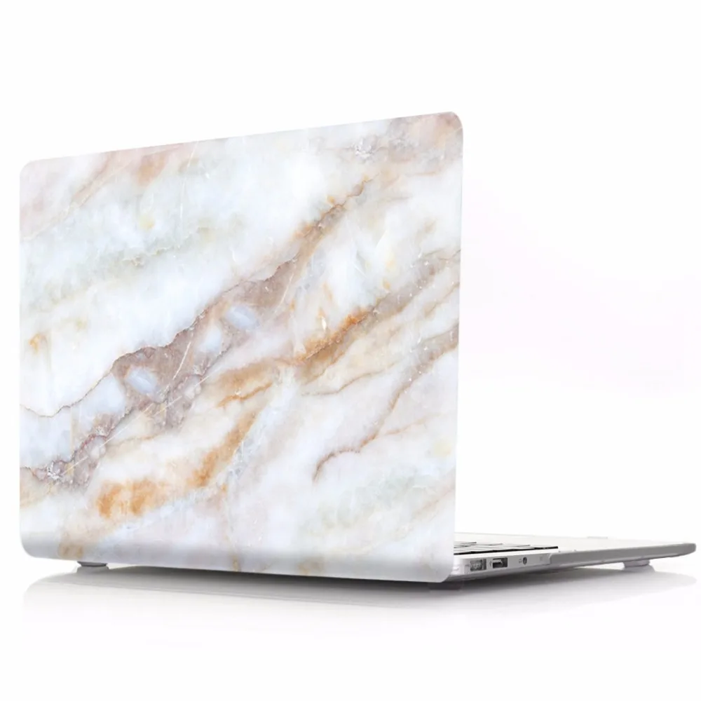 Жесткий чехол с мраморной текстурой Dower me для Macbook Air Pro Retina 11 13 15 3 дюймов сенсорной