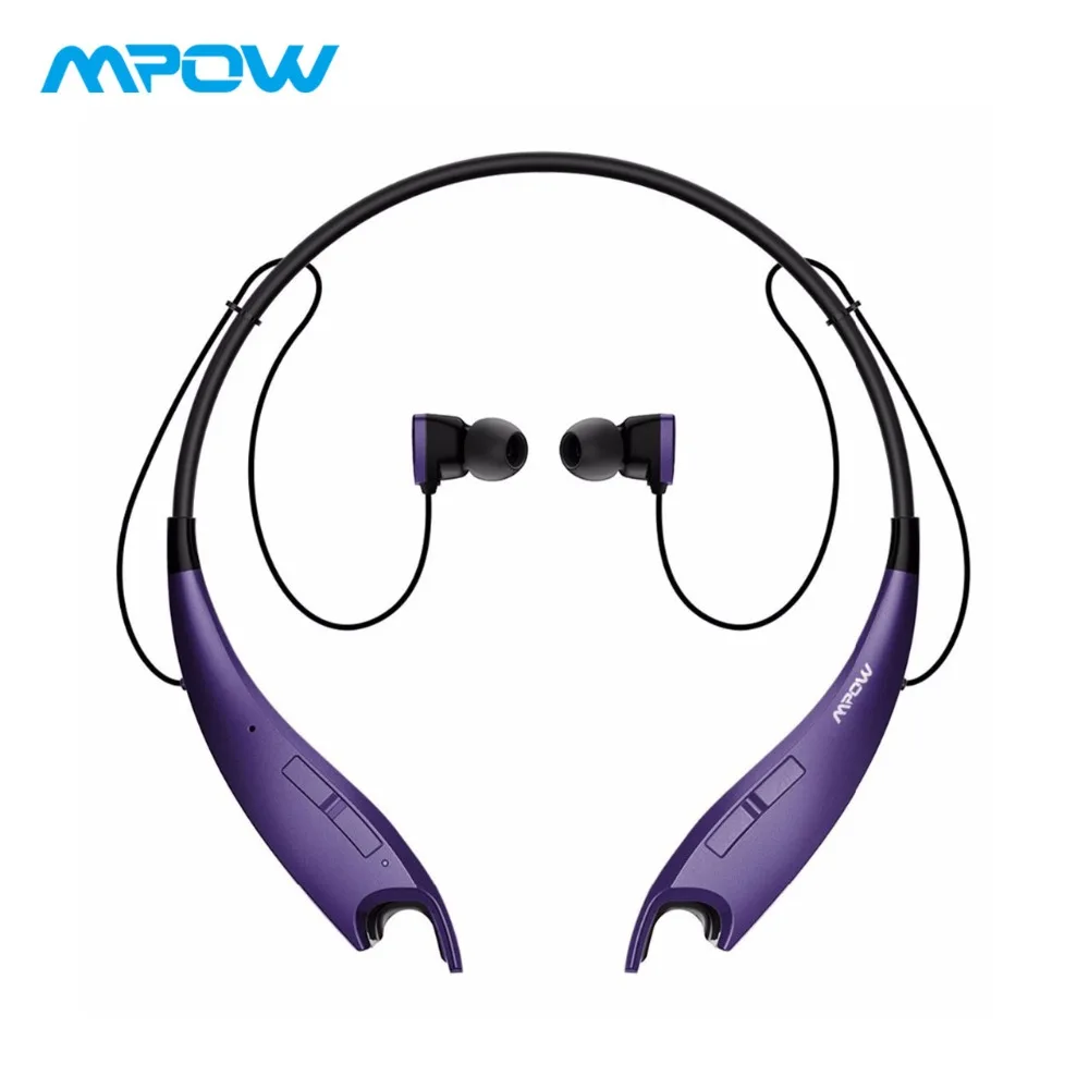 Спортивные Беспроводные наушники Mpow Jaws APT X Bluetooth CVC 6 0 беспроводные с громкой