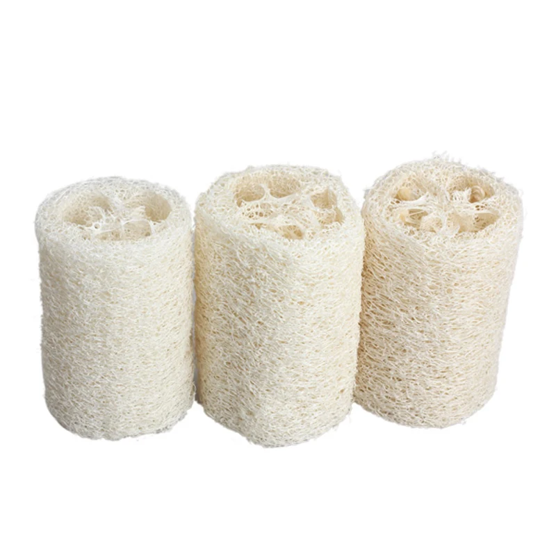 3 шт./компл. тела ванны душевая Губка скруббер люфы Luffa Loofa Мягкий купальный массаж
