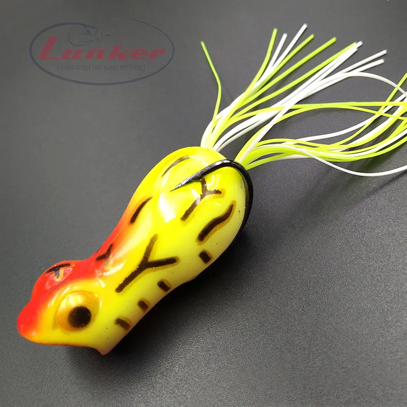Lunker frog 12 г 5 см щука снеговик кошачья Рыбка рыболовная приманка искусственная