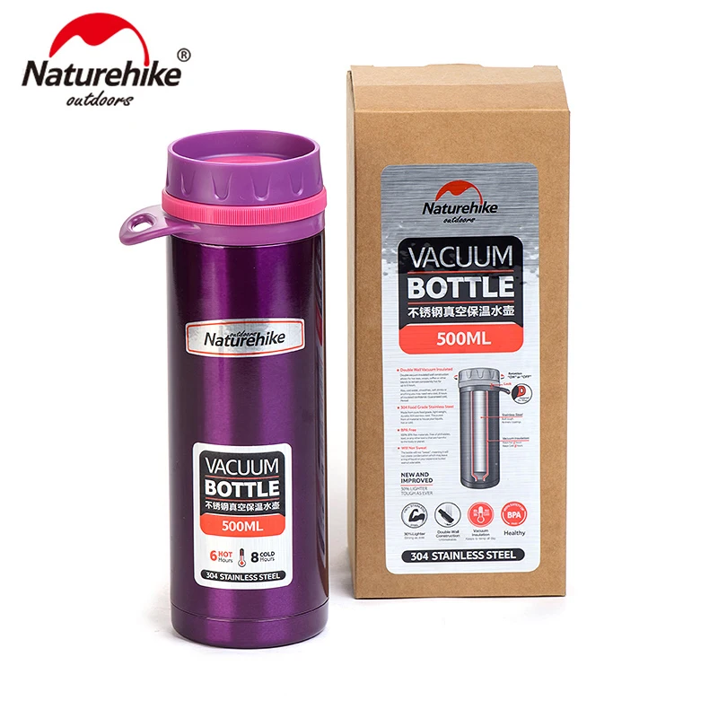 NatureHike Спортивная бутылка из нержавеющей стали для кофе термос чашки кружки 500