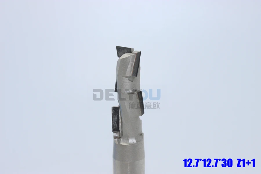 

Tools for woodworking machinery parts processing center diamond milling cutter 12.7*12.7*H30* router (1+1) Z