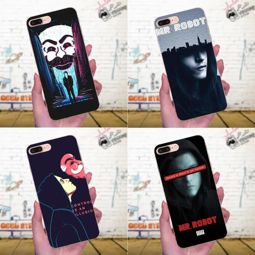 Мягкий модный оригинал для Xiaomi Redmi Note 2 3 3S 4 4A 4X 5 5A 6 6A Pro Plus Mr Robot First-rate | Мобильные