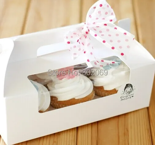 Горячая Распродажа изготовленная на заказ коробка для кексов из ПВХ с окошками 6