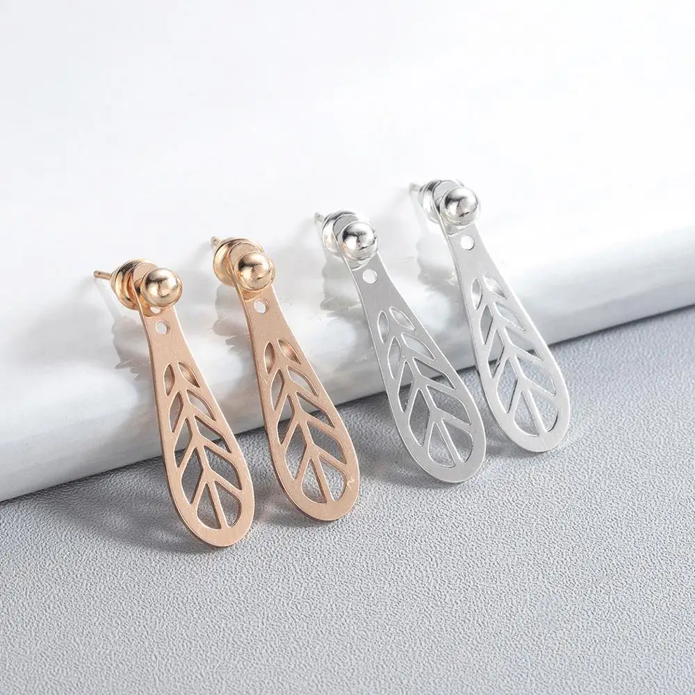 Женские серьги-гвоздики геометрической формы из нержавеющей стали Chandler круглые |