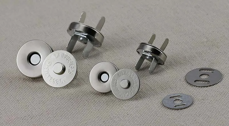 100 X Черная/бронзовая/серебряная/Золотая Металлическая магнитная кнопка для