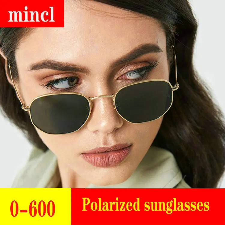 Солнцезащитные очки с поляризационными стеклами FML небольшие в оправе по рецепту