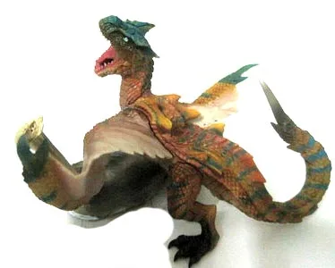 Японское Оригинальное Аниме Фигурка Охотник на монстров Tigrex фигурка Коллекционная модель игрушки для мальчиков