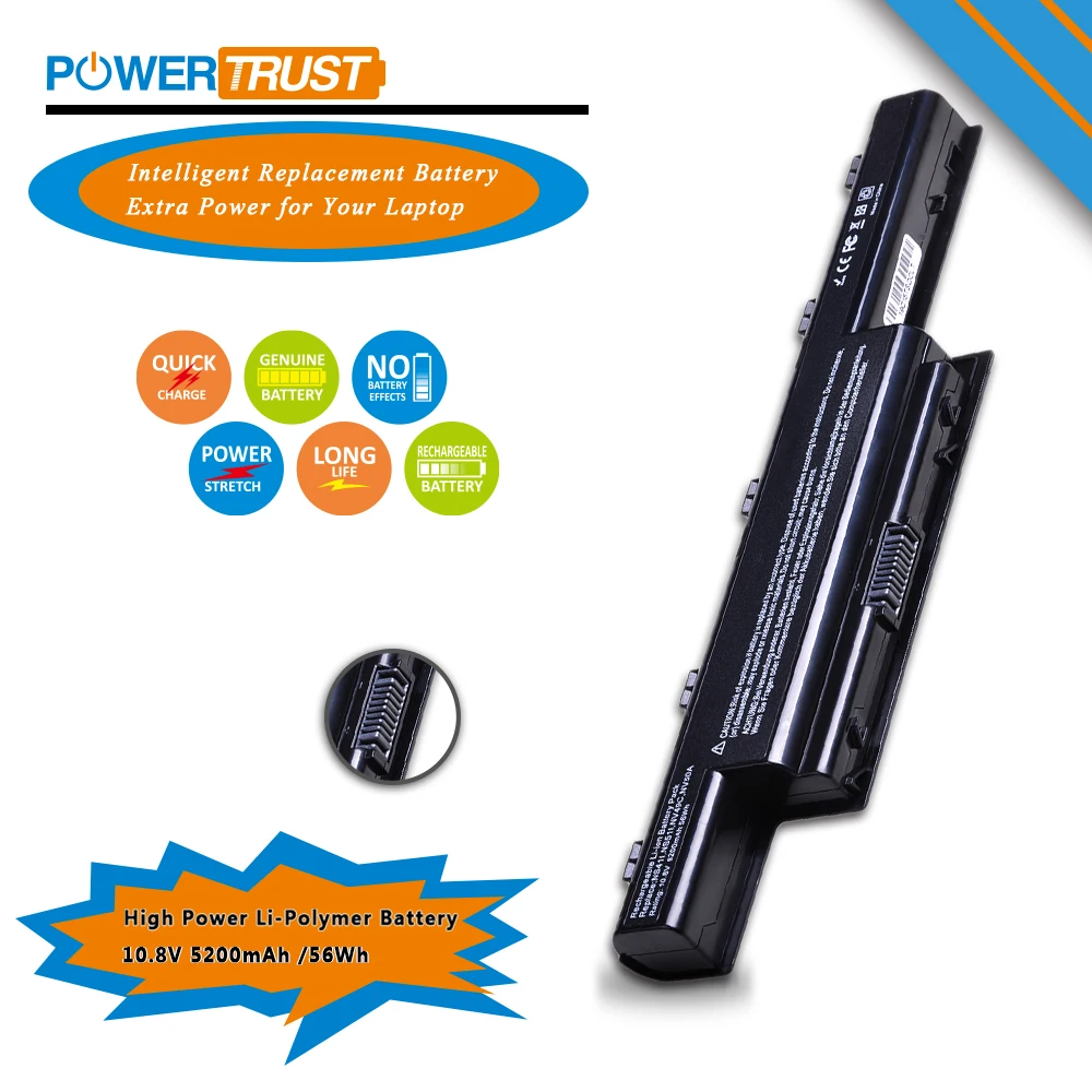 Аккумулятор для ноутбука 6 ячеек Acer Aspire 4738 4741 4250 4349 4333 4350 4551 4560 4733Z 4739 5250 5253 5336 5551