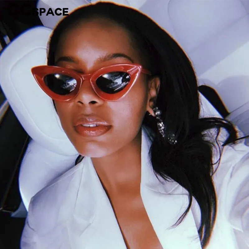 Маленькие треугольные солнцезащитные очки кошачий глаз для мужчин и женщин