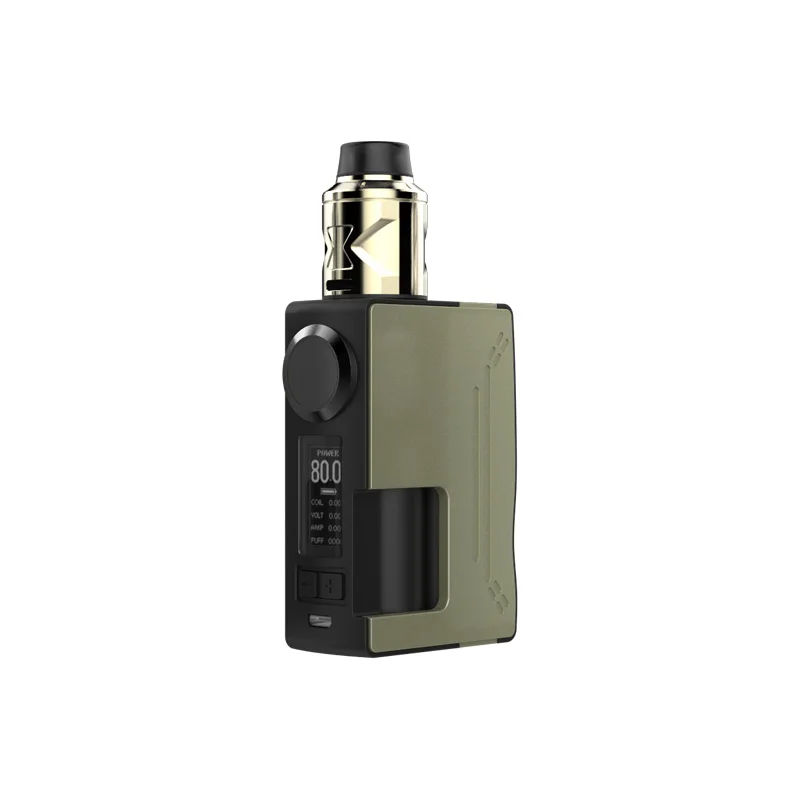 Оригинальный набор Hugsvape Surge Squonk 80 Вт пульсометр с атомайзером Piper Rda электронная