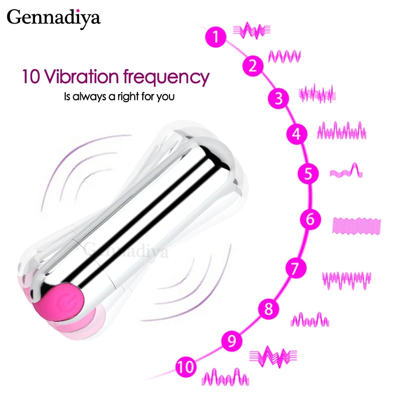10 скоростей Мощный вибратор с вибрацией водонепроницаемый новый волшебный