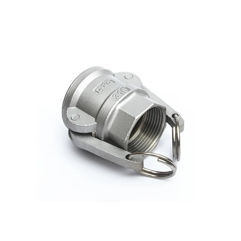 1-1/4 &quotBSP внутренняя резьба x 47 мм ID Camlock 304 нержавеющая сталь Тип D кулачка адаптер