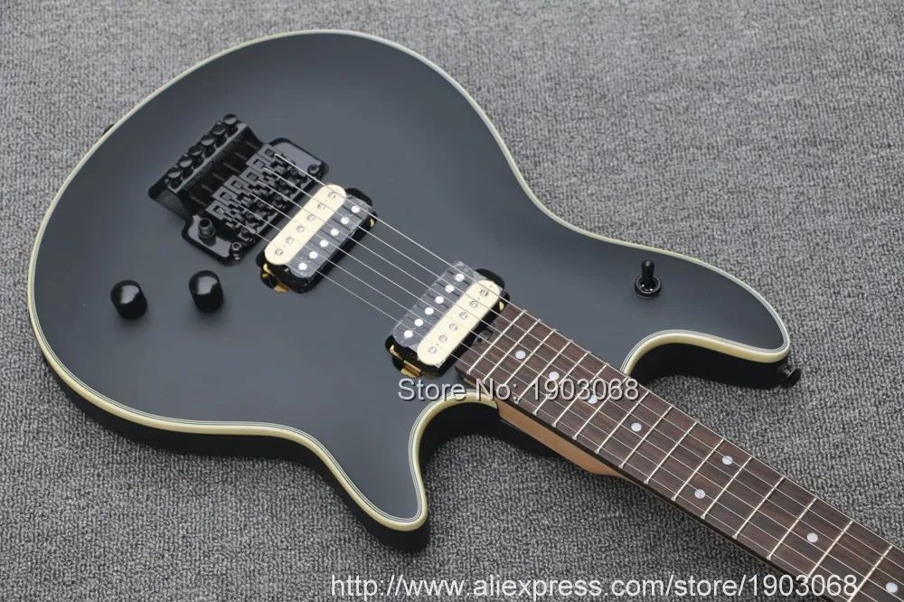 EVH VAN HALEN wolfgang Kramer Charvel black matt Guthrie Govn гитара двойная tremolo бесплатная доставка|Гитары|