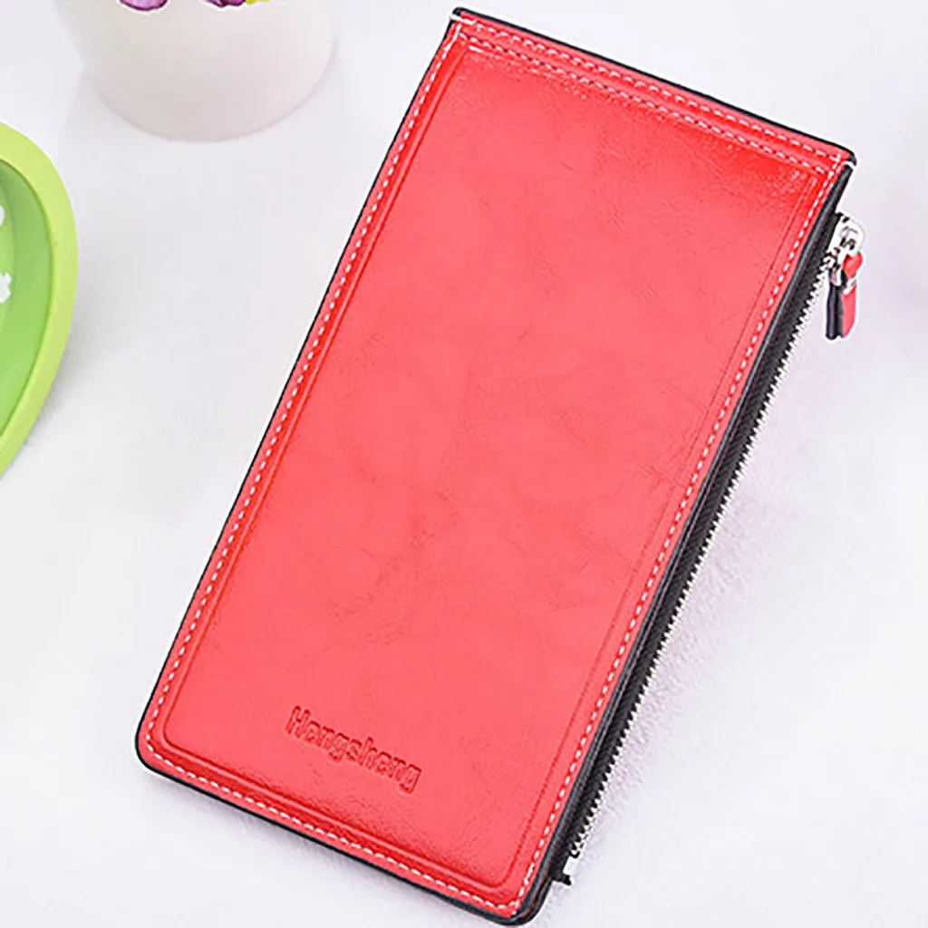 Женский кошелек с отделением для карт длинный клатч на молнии #418 | Багаж и сумки