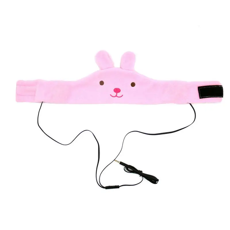 Детские наушники с регулируемой громкостью шелковистая повязка на голову для