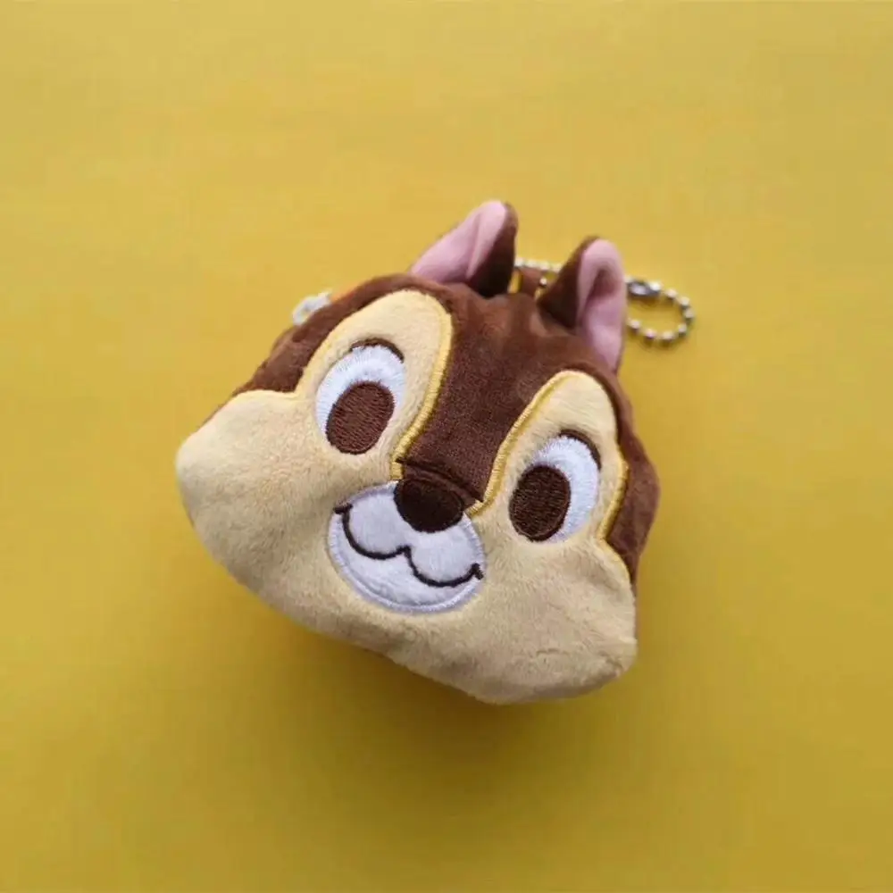chip ЦУМ Ститч плюшевые кошельки мягкие инопланетяне белка клубника медведь мягкие плюшевые липучки сумки для игрушек кулон брелок для девочек Подарки - Цвет: chip