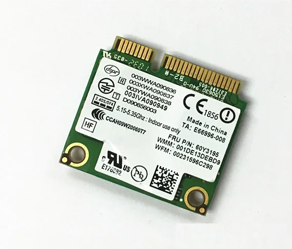 SSEA Оптовая Продажа Новинка для Intel Advanced N WiMAX 6250 ANX 622ANXHMW Половина Mini PCI E LENOVO Thinkpad FRU: